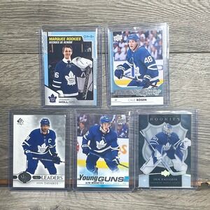 Upper Deck Toronto Maple Leafs Card Lot Young Guns Tavaras Clear Cut NHL